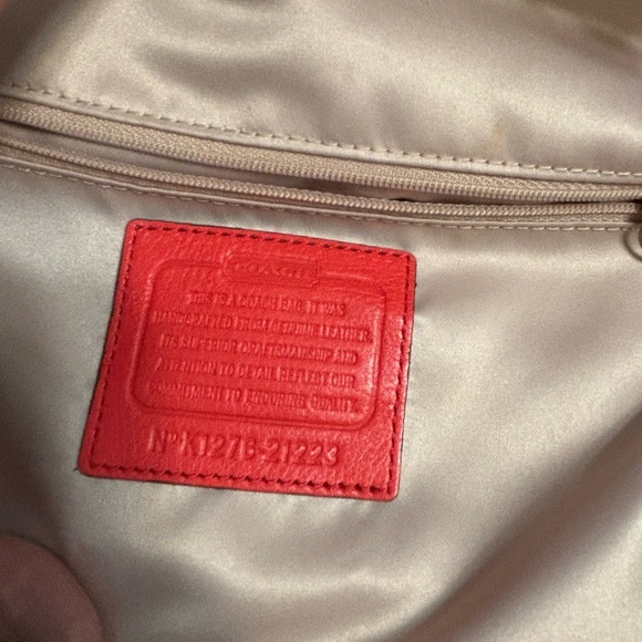COACH 1941 MADISON ANNABELLA SATCHEL — RED LEATHER - Picture 7 of 9